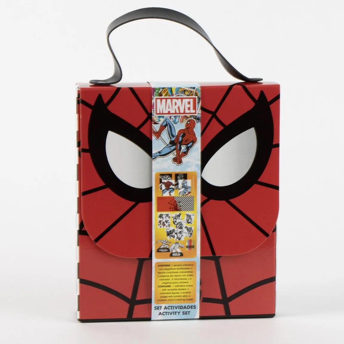 Marvel Spiderman activiteitenset verpakking voorkant