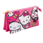 Hello Kitty & Friends etui 3 vaks meisjes