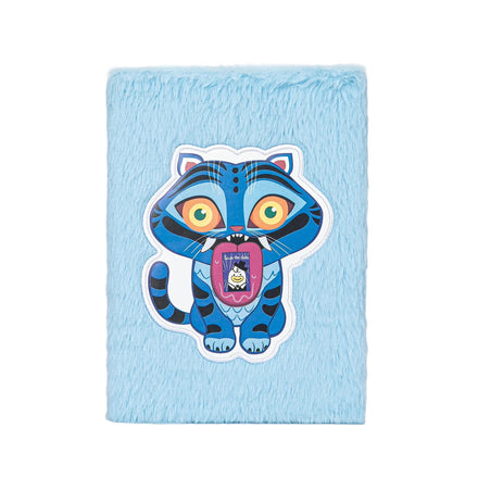 Kpop Demon Hunters Derpy Pluche Notitieboek - Blauw