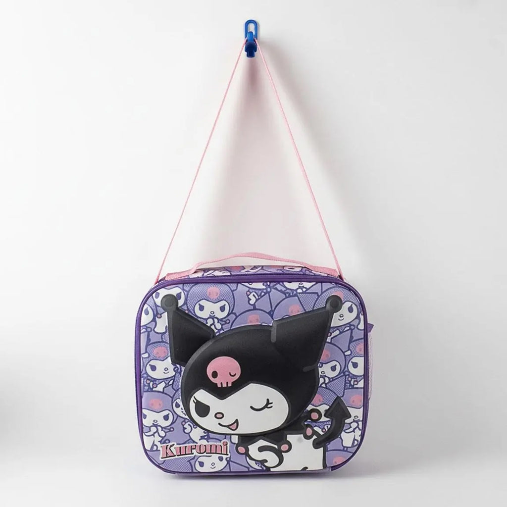 Kuromi lunchtas met schouderband