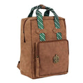 Harry Potter Slytherin Rugzak bruin voorkant
