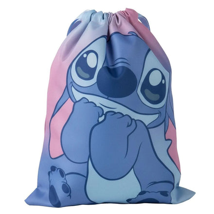 Disney Stitch Zwemtas en Gymtas voor Meisjes - Roze - 33 x 27 cm