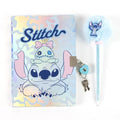 Disney Stitch dagboek schrijfset met slot en pluche pen