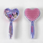 hartvormige haarborstel met Minnie