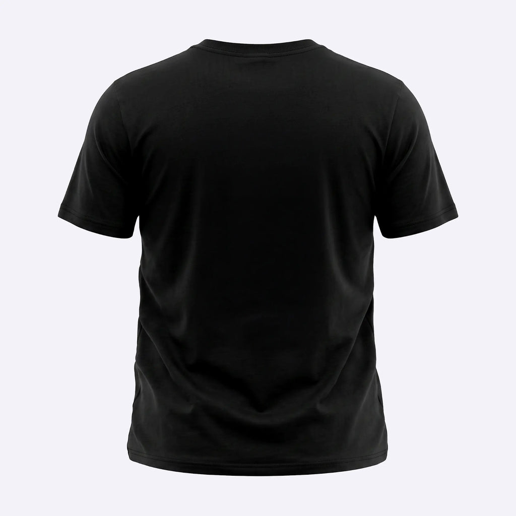 Miles Morales T-shirt achterkant effen zwart