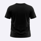 Miles Morales T-shirt achterkant effen zwart