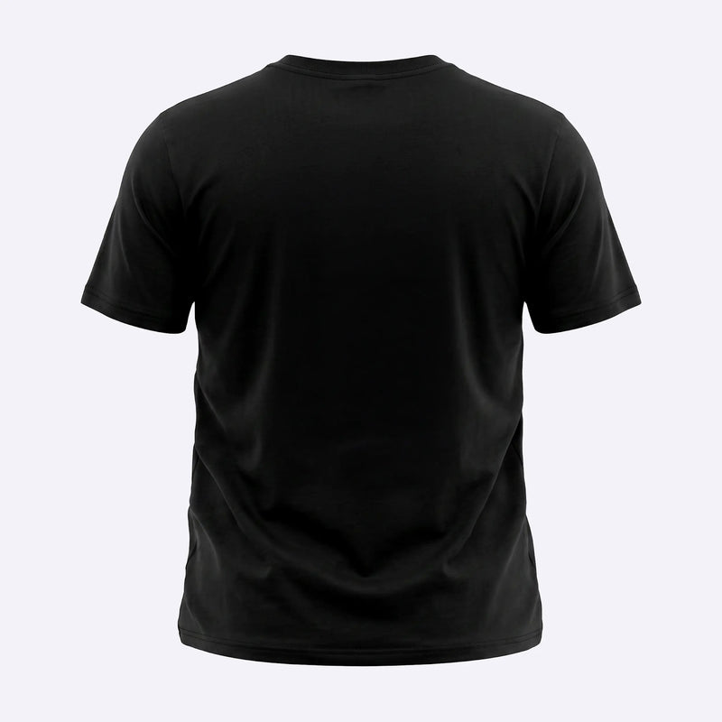 Miles Morales T-shirt achterkant effen zwart