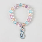 Kralenarmband met Olaf bedeltje