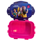 KPop Demon Hunters broodtrommel open met roze bak