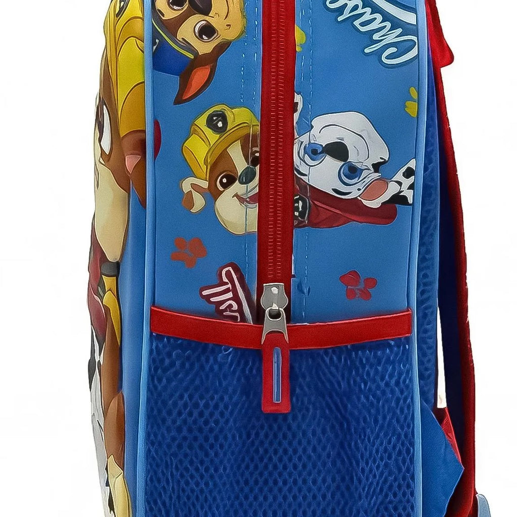 Paw Patrol 3D rugzak mesh zijvak detail