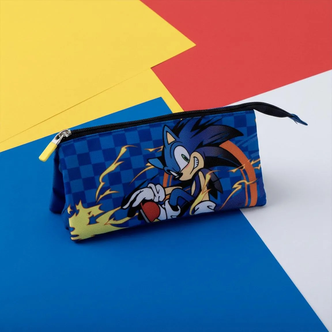 Sonic the Hedgehog etui 3 vakken productfoto