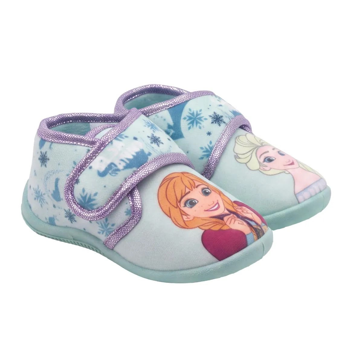 Disney Frozen Elsa Anna Sloffen Meisjes lichtblauw