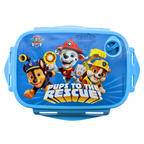 Paw Patrol broodtrommel 920 ml blauw met Chase Marshall en Rubble