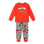Disney Pixar Cars pyjama jongens rood shirt met Lightning McQueen en geblokte broek