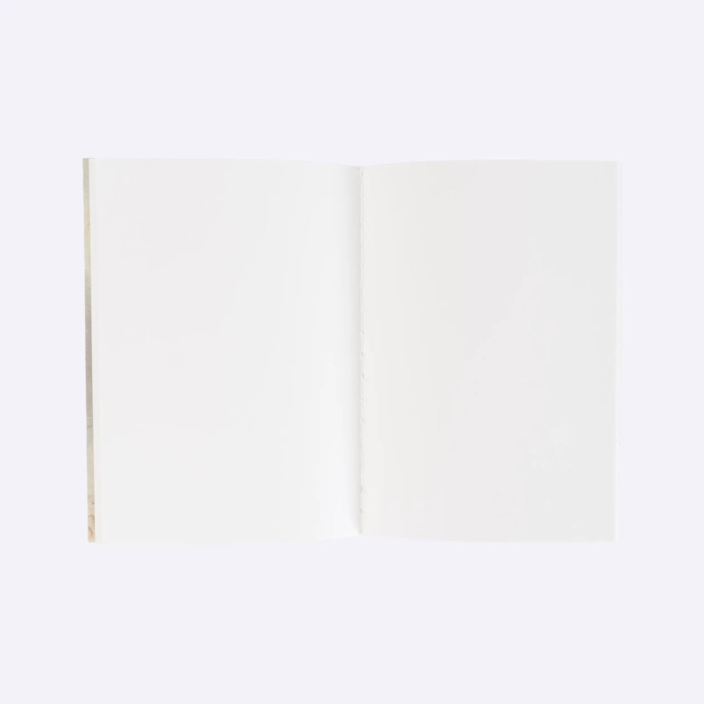 Blanco pagina's in het notitieboek