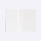 Blanco pagina's in het notitieboek