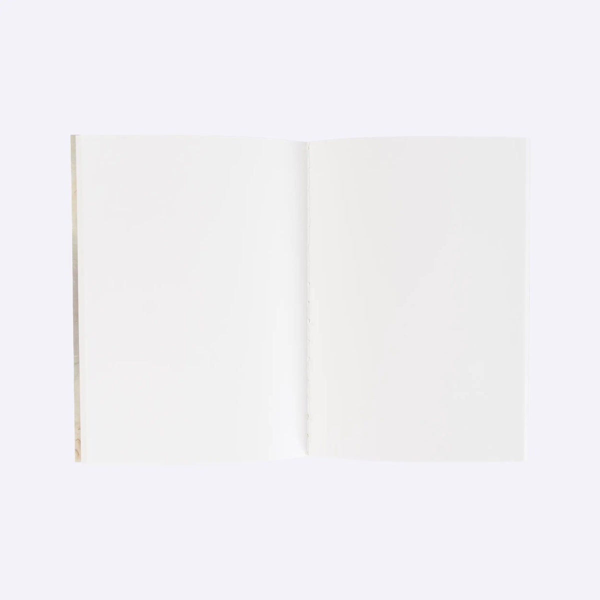 Blanco pagina's in het notitieboek