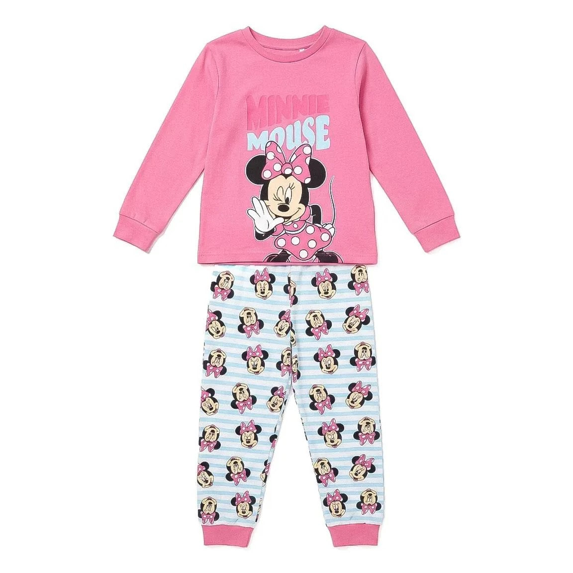 Disney Minnie Mouse Pyjama Meisjes roze voorkant
