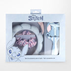 Stitch haaraccessoires set in lichtblauwe cadeaudoos