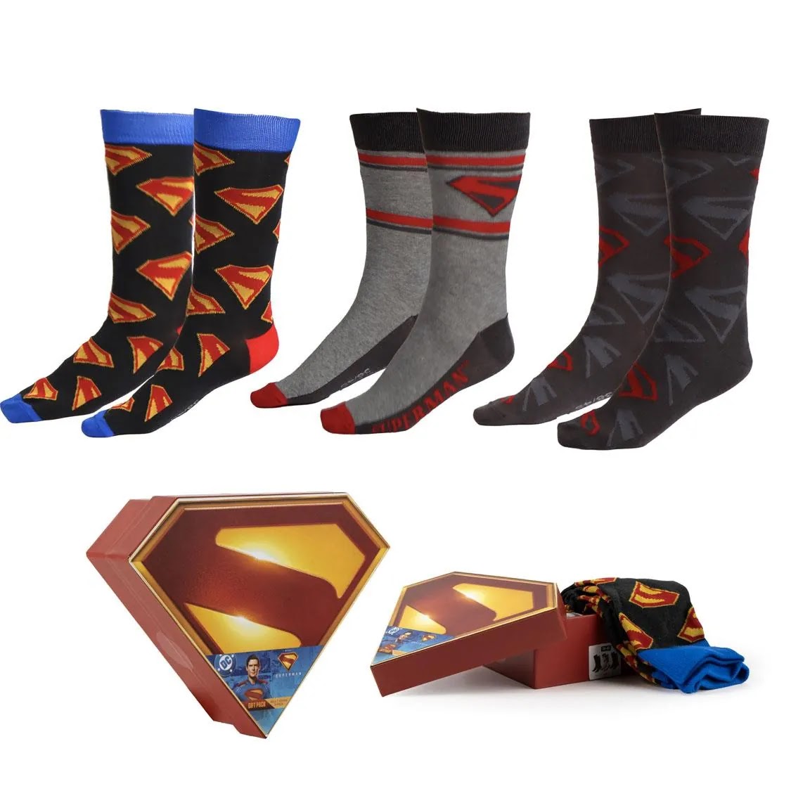 DC Superman Sokken 3 Paar