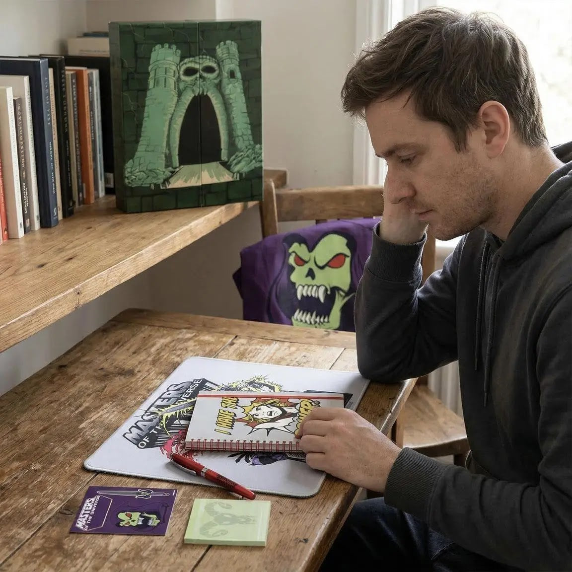 Masters of the Universe bureauset lifestyle op bureau