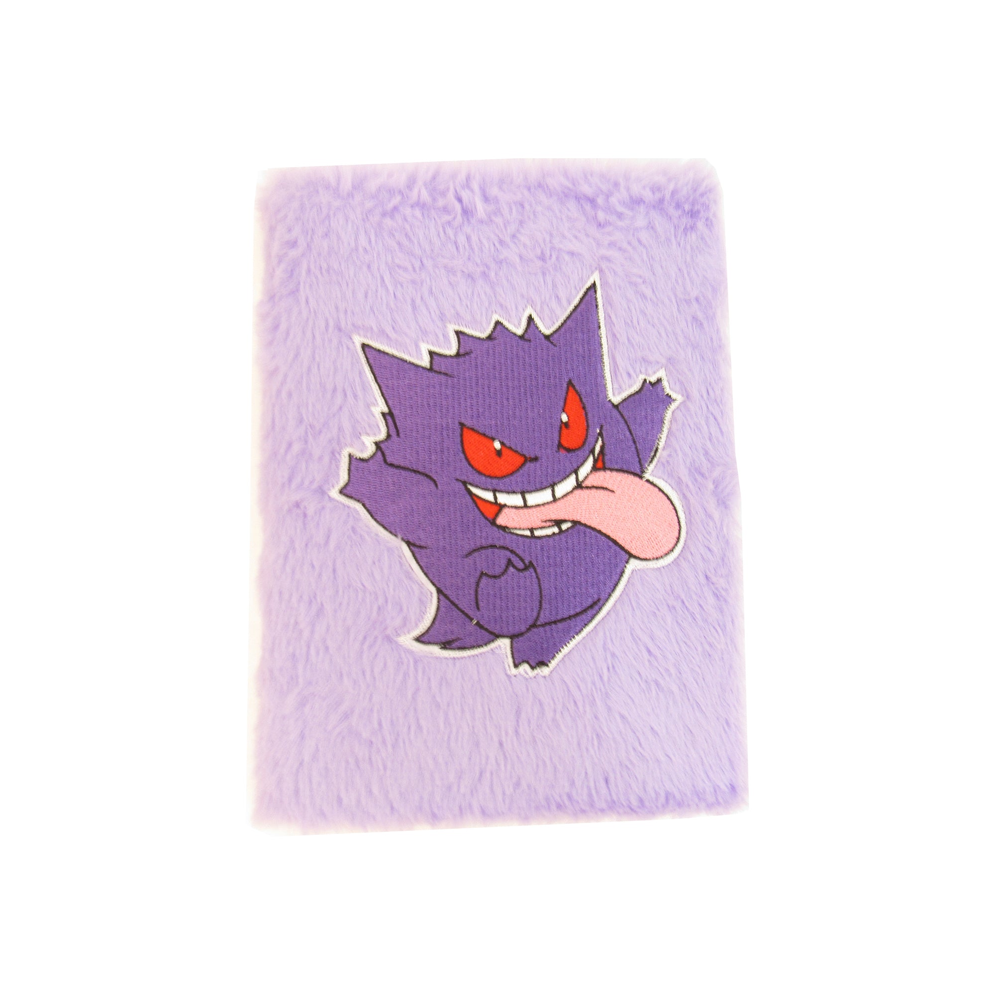 Pokémon pluche notitieboek Gengar paars voorkant