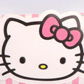 Hello Kitty toilettas meisjes roze met grote Hello Kitty kop en roze strik