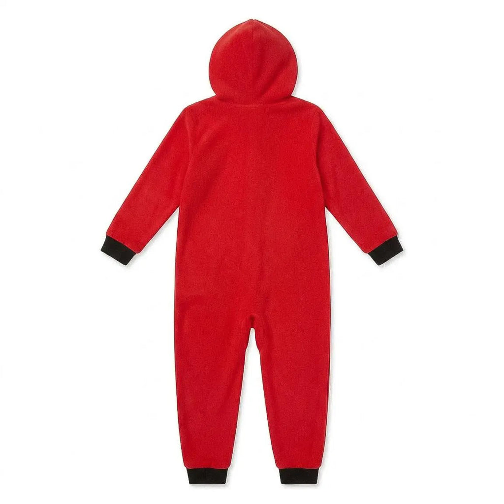 Cars onesie achterkant met capuchon