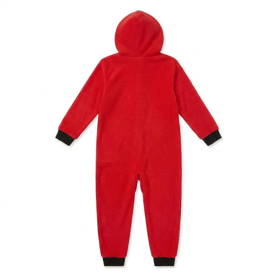 Cars onesie achterkant met capuchon