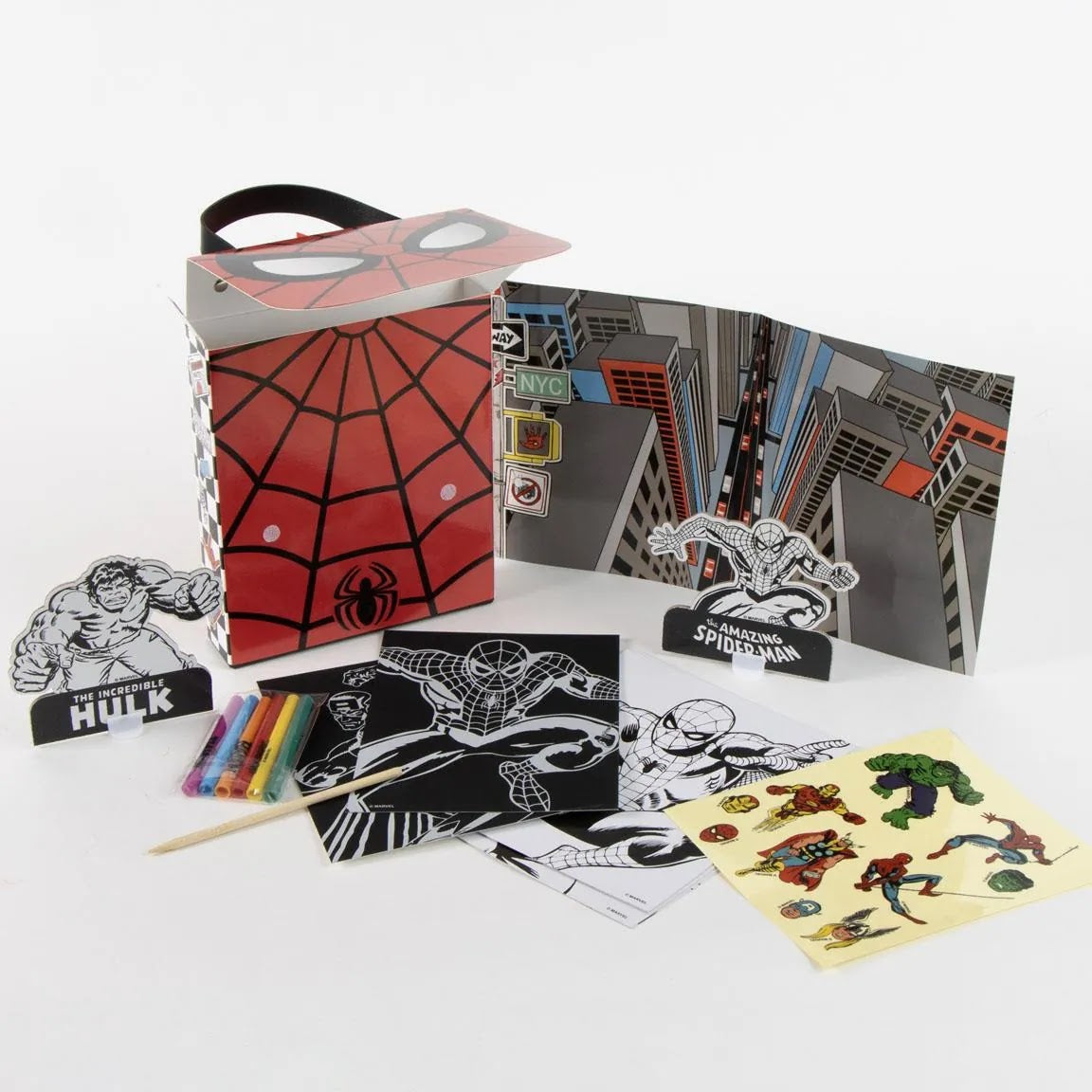 Marvel Spiderman activiteitenset complete set
