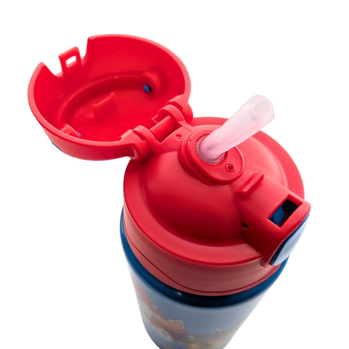Paw Patrol drinkfles open klapdeksel met rietje