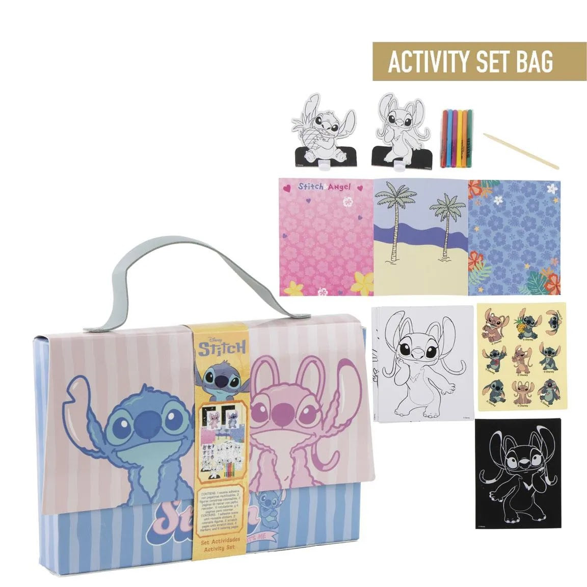 Disney Stitch en Angel knutselset compleet