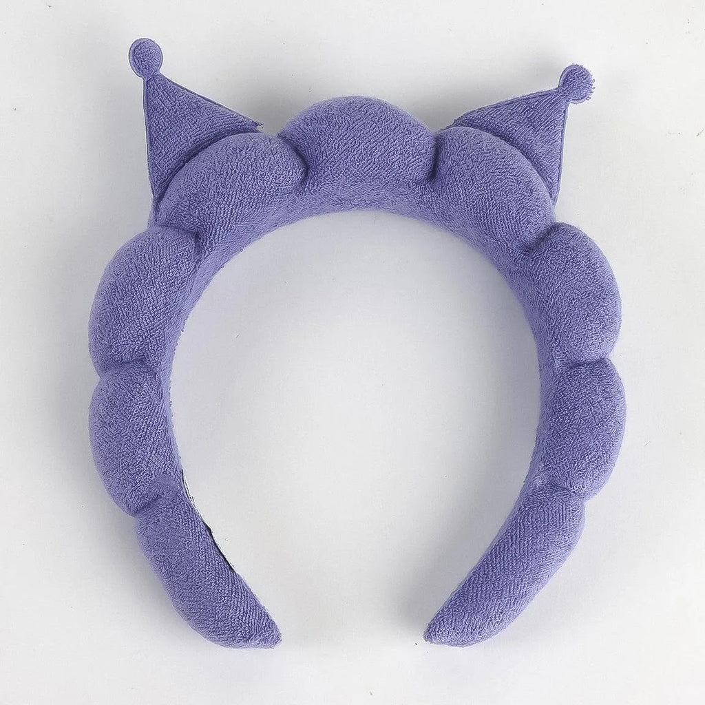 paarse diadeem met Kuromi oren