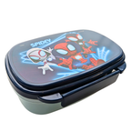Spidey lunchbox schuin van voren