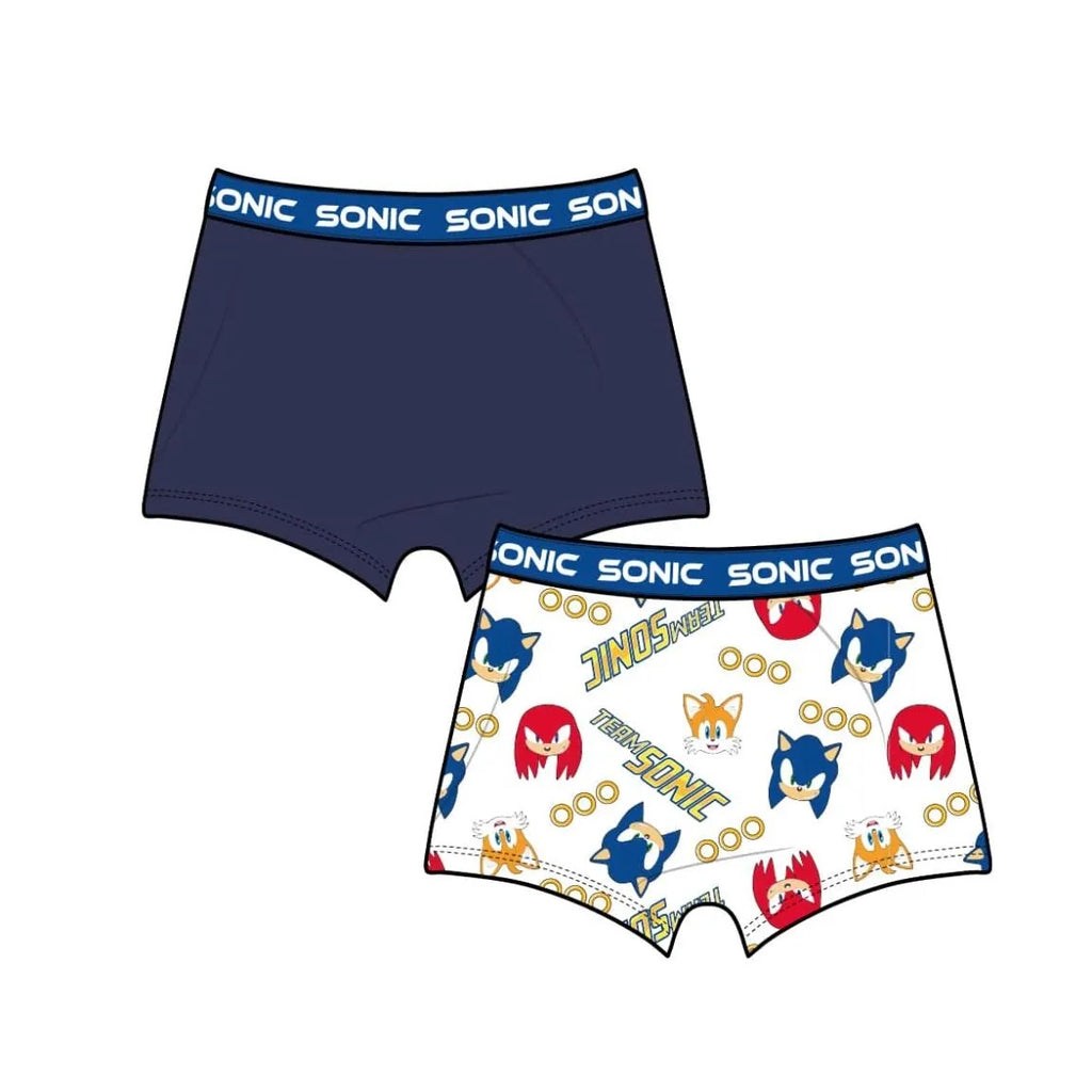 Sonic the Hedgehog Boxers Jongens 2-Pack