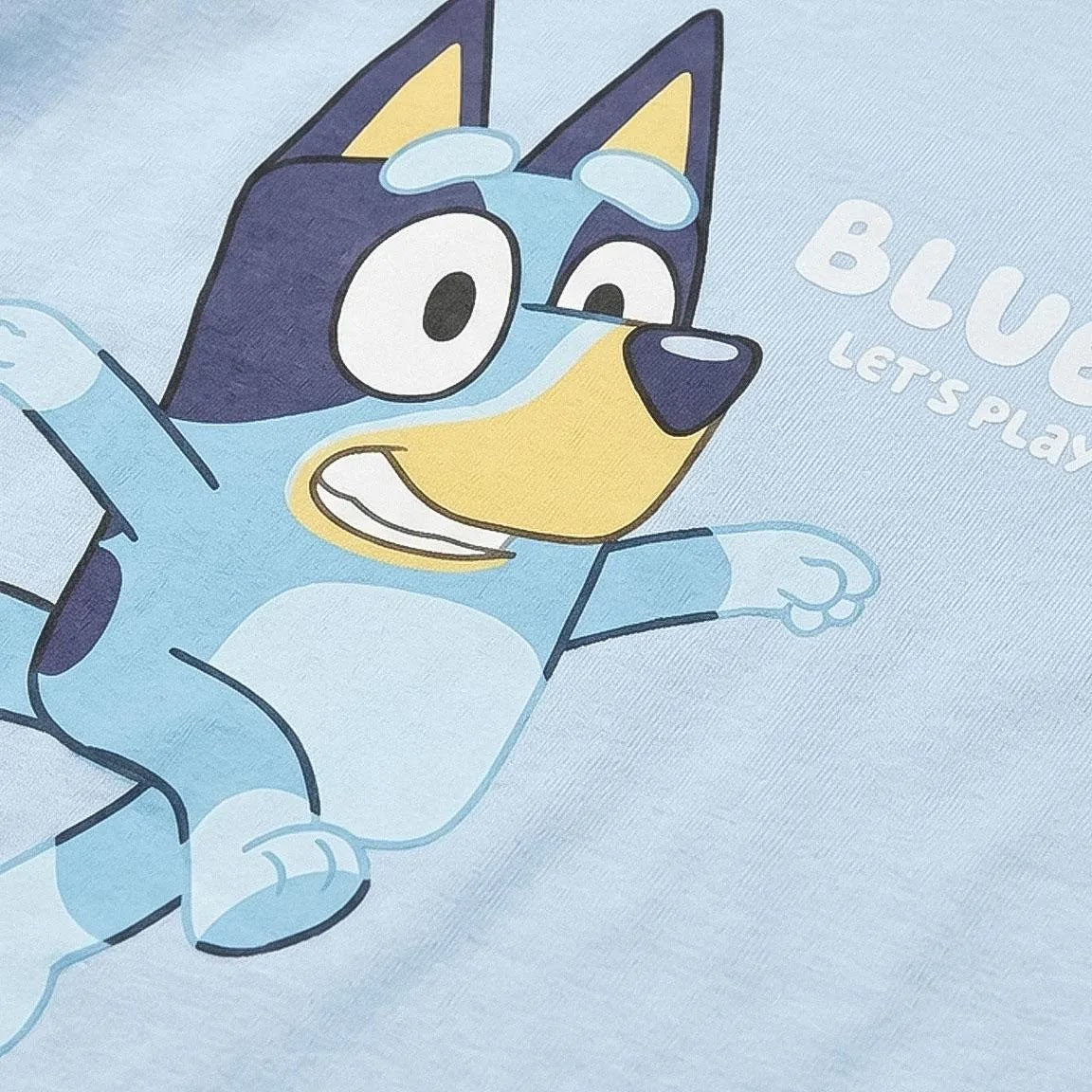 Bluey Pyjama Jongens shirt detail