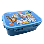 Paw Patrol broodtrommel schuin met donkerblauwe bak