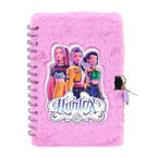 Kpop Demon Hunters Huntrix pluche dagboek lila detail slot
