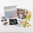 Hello Kitty and Friends knutselset open draagkoffer