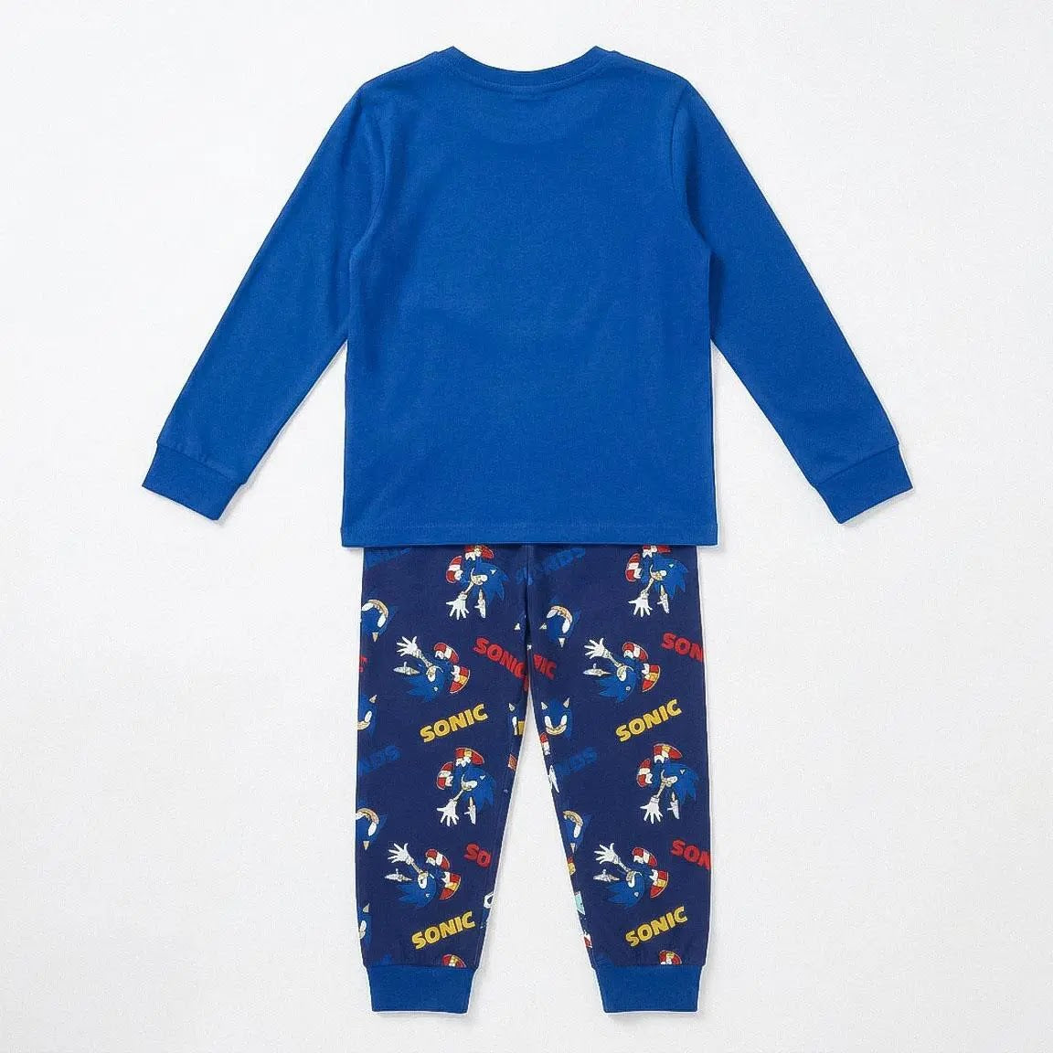 Sonic pyjama achterkant