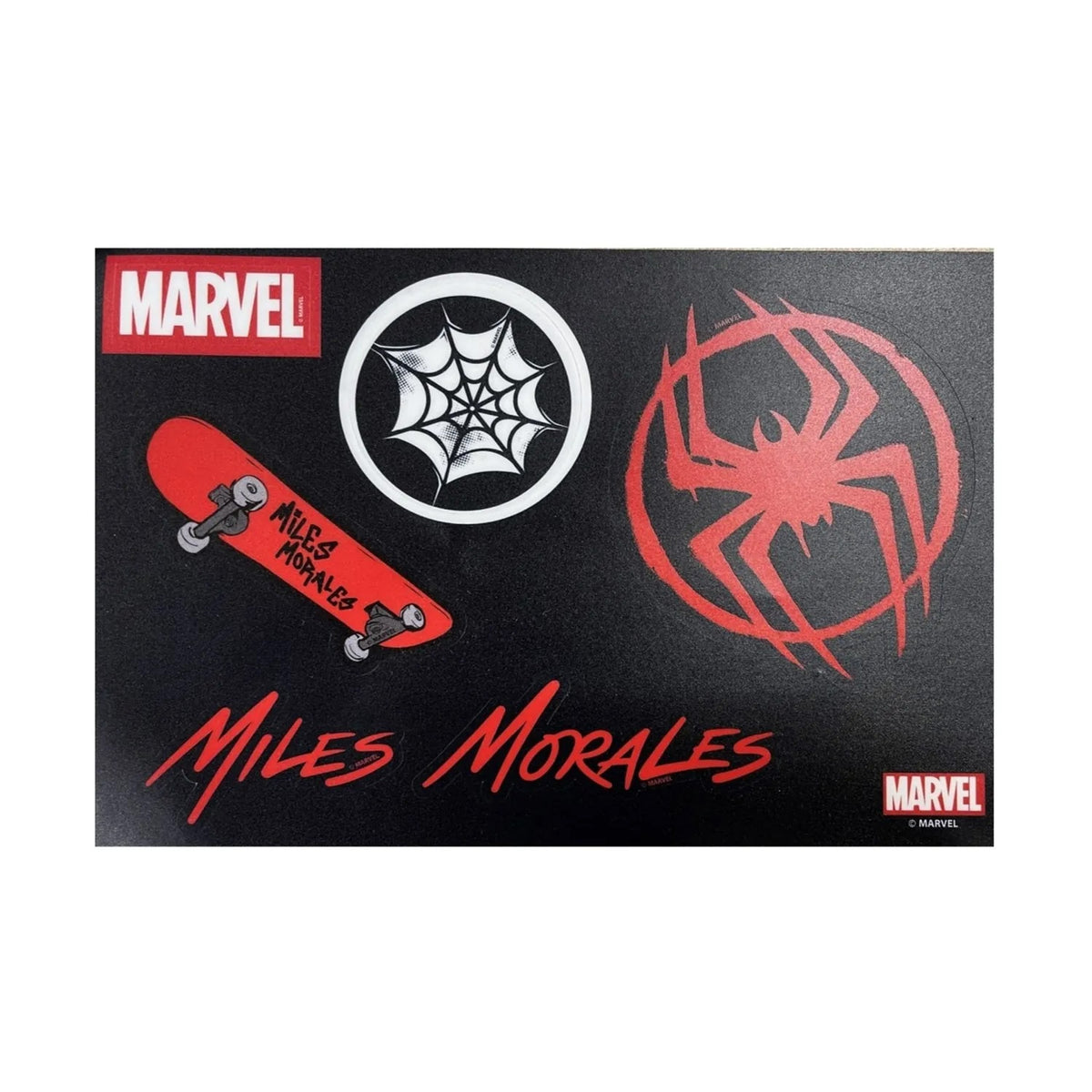 Miles Morales laptophoes set inhoud