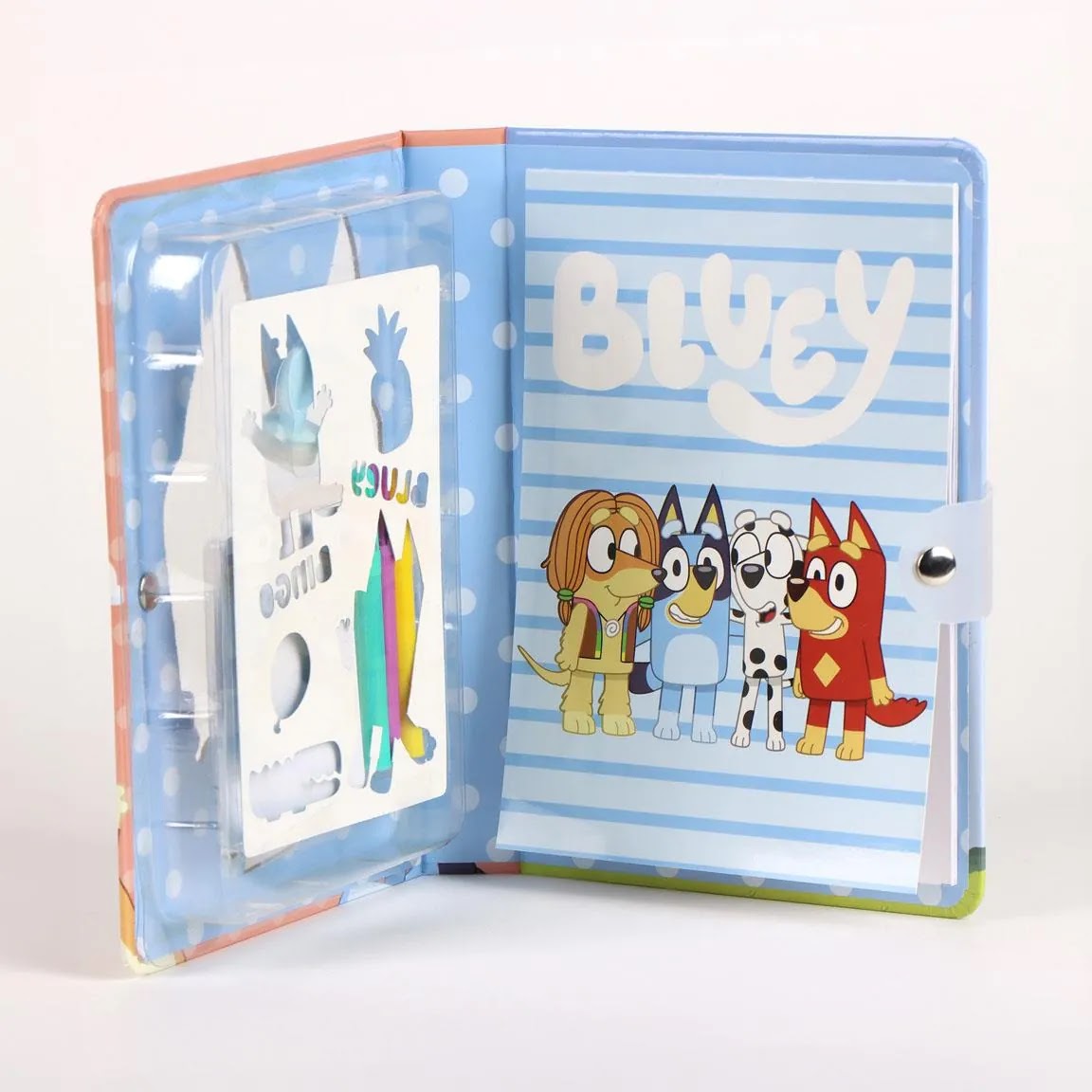Bluey activiteitenboek open
