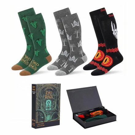 The Lord of the Rings Sokken 3 Paar - Cadeauverpakking - Maat 38-45