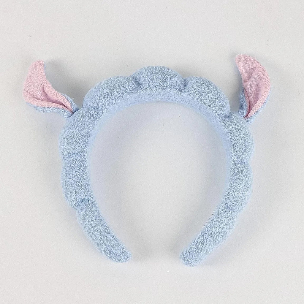 lichtblauwe diadeem met Stitch oren
