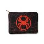 Miles Morales laptophoes met spinlogo
