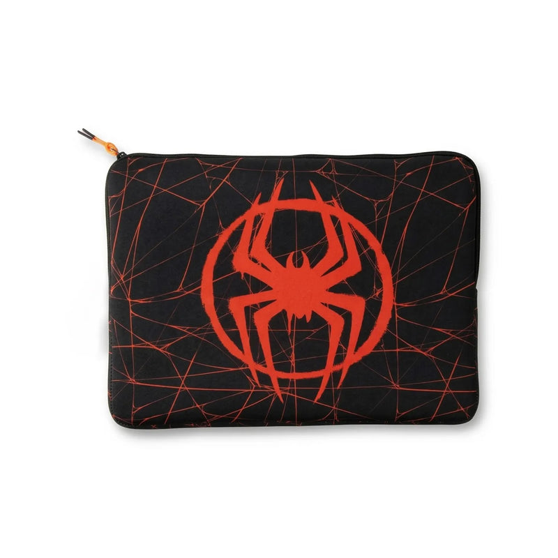 Miles Morales laptophoes met spinlogo