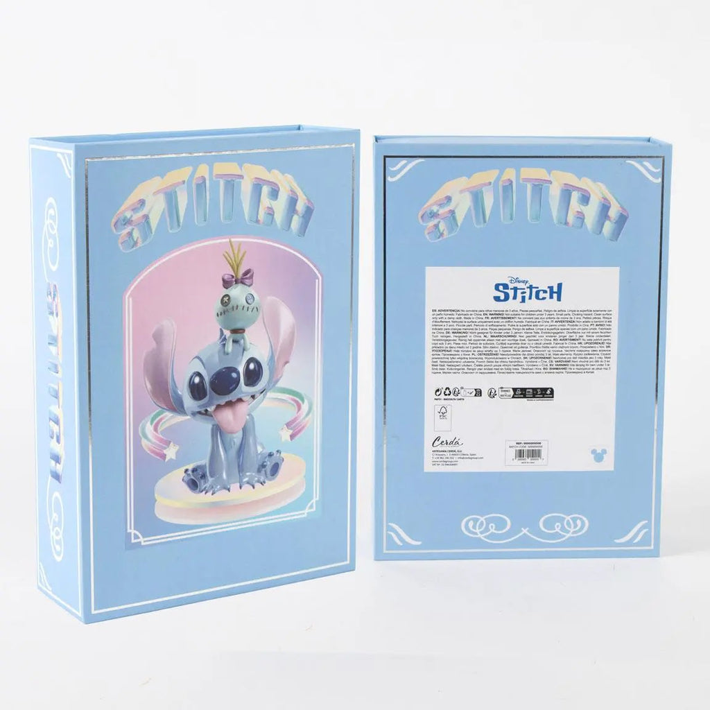 Stitch cadeaudoos voor- en achterkant