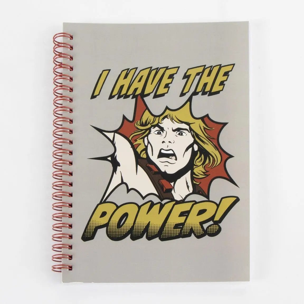 Masters of the Universe notitieboek voorkant