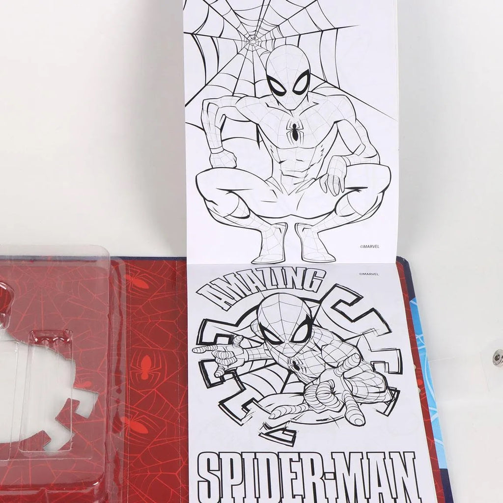 Marvel Spiderman kleurplaten activiteitenboek
