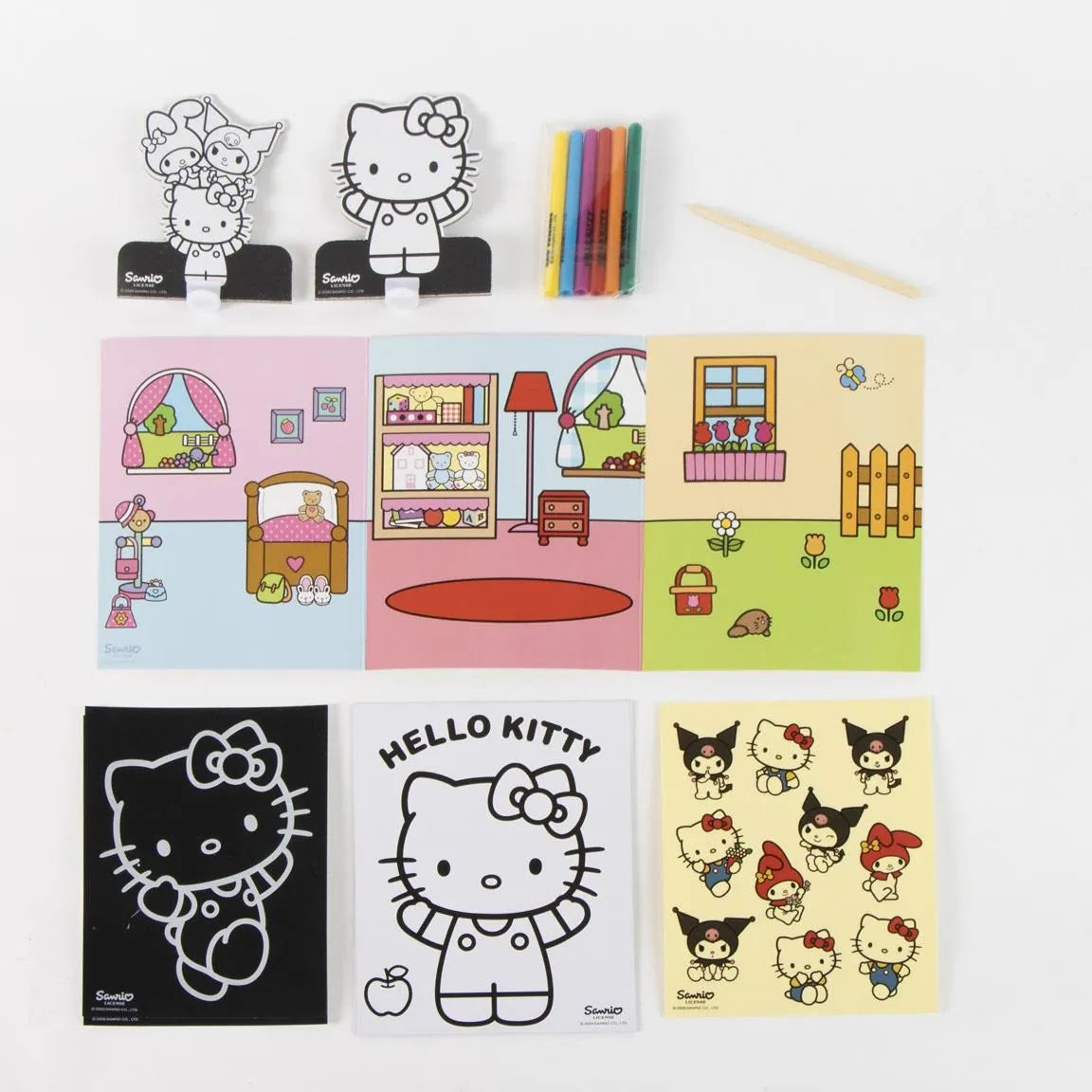 Hello Kitty and Friends knutselset inhoud